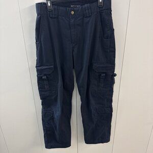 5.11 Tactical Series Cargo Pants Mens 32x32 EMS Police Security Dark Blue 511